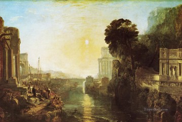 Turner Painting - Dido Edificio Cartago El ascenso del Imperio cartaginés paisaje Turner